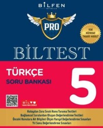 Bilfen Yayıncılık 5. Sınıf Türkçe Biltest Pro Soru Bankası - 1