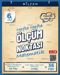 Bilfen Yayıncılık 6. Sınıf Matematik Hafta Hafta Ölçüm Noktası - 1