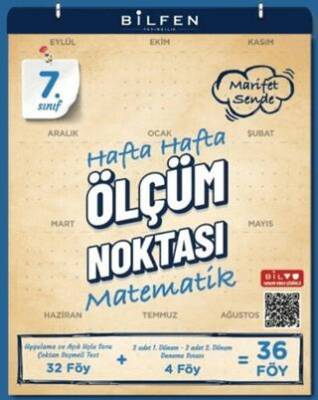 Bilfen Yayıncılık 7. Sınıf Matematik Ölçüm Noktası - 1