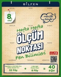 Bilfen Yayıncılık 8. Sınıf Fen Bilimleri Hafta Hafta Ölçüm Noktası - 1