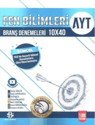 Bilgi Sarmal Yayınları AYT Fen Bilimleri 10 x 40 Branş Denemeleri - 1