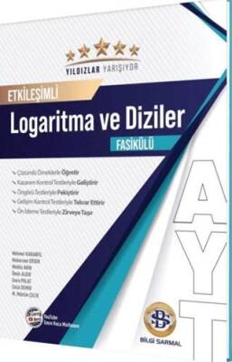 Bilgi Sarmal Yayınları AYT Logaritma ve Diziler Yıldızlar Yarışıyor Etkileşimli Fasikülü - 1