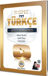 Bilgi Sarmal Yayınları TYT Türkçe 39 Günde Video Ders Kitabı - 1