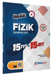 Bilimyolu Yayıncılık TYT 15 AYT 15 Karaağaç Fizik Denemeleri - 1