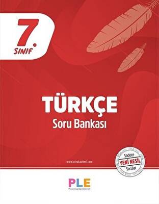 Birey Eğitim Yayınları Birey PLE 7. Sınıf Türkçe Soru Bankası - 1