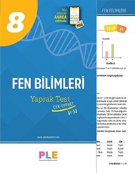 Birey Eğitim Yayınları Birey PLE 8. Sınıf Fen Bilimleri 32 Yaprak Test - 1