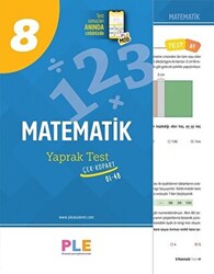 Birey Eğitim Yayınları Birey PLE 8. Sınıf Matematik 48 Yaprak Test - 1