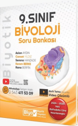 Biyotik Yayınları 9. Sınıf Biyoloji Soru Bankası - 1