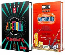 BKM Kitap 8. Sınıf Master Matematik Soru Bankası Okyanus Yayınları + 8. Sınıf LGS Matematik Adrenalin Soru Bankası 2`li set - 1