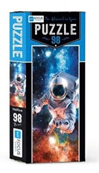 Blue Focus The Astronaut In Space 98 Parça Puzzle - 1