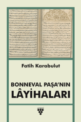 Bonneval Paşa’nın Layihaları - 1