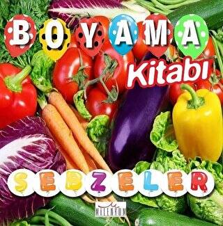 Boyama Kitabı Sebzeler - 1