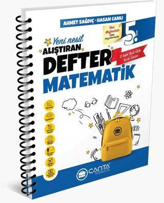 Çanta Yayınları 5. Sınıf Matematik Okula Yardımcı Alıştıran Defter - 1