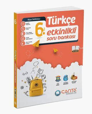 Çanta Yayınları 6. Sınıf Türkçe Etkinlikli Kazanım Soru Bankası - 1