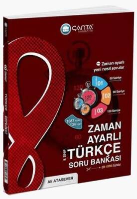 Çanta Yayınları 8. Sınıf Türkçe Zaman Ayarlı Kazanım Soru Bankası - 1