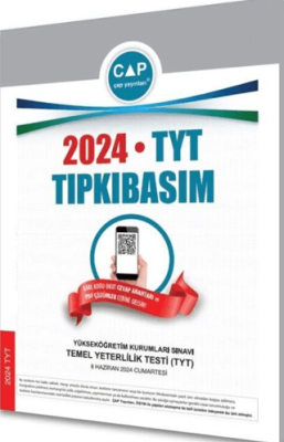 Çap Yayınları 2024 TYT Tıpkı Basım - 1