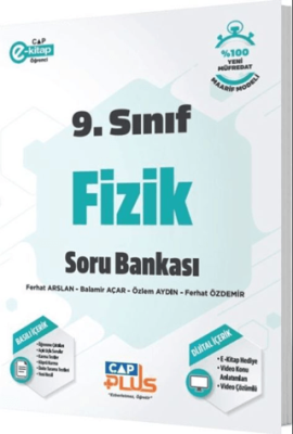 Çap Yayınları 9. Sınıf Anadolu Lisesi Fizik Plus Soru Bankası - 1