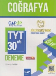 Çap Yayınları TYT Coğrafya 30 X 5 Up Deneme - 1