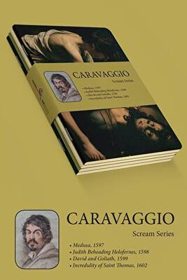 Caravaggio Dörtlü Defter Seti II - Scream Series A5 - 1