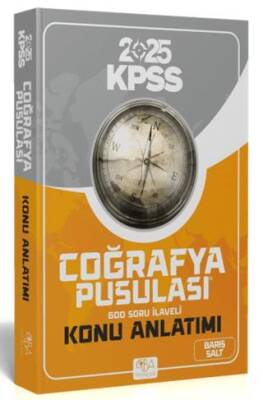 CBA Akademi 2025 KPSS Coğrafya Pusulası Konu Anlatımı 600 Soru İlaveli - 1