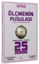 CBA Akademi KPSS Eğitim Bilimleri Ölçme ve Değerlendirme 25 Deneme Çözümlü - 1