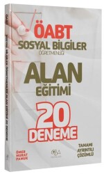 CBA Akademi ÖABT Sosyal Bilgiler Öğretmenliği Alan Eğitimi 20 Deneme Çözümlü - 1