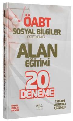 CBA Akademi ÖABT Sosyal Bilgiler Öğretmenliği Alan Eğitimi 20 Deneme Çözümlü - 1