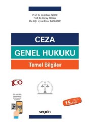 Ceza Genel Hukuku Temel Bilgiler - 1