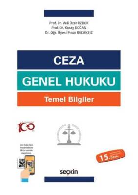 Ceza Genel Hukuku Temel Bilgiler - 1