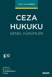 Ceza Hukuku Genel Hükümler - 1