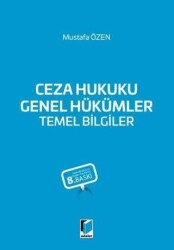 Ceza Hukuku Genel Hükümler Temel Bilgiler - 1