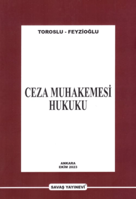 Ceza Muhakemesi Hukuku - 1