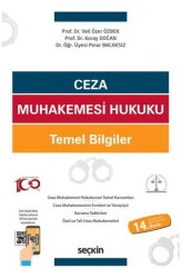 Ceza Muhakemesi Hukuku Temel Bilgiler - 1