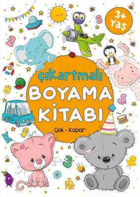 Çıkartmalı Boyama Kitabı 3 Yaş+ - 1