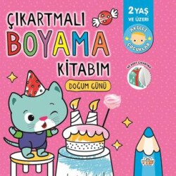 Çıkartmalı Boyama Kitabım - Doğum Günü - 1