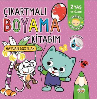 Çıkartmalı Boyama Kitabım-hayvan Dostlar - 1