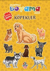 Çıkartmalı Boyama Serisi - Köpekler - 1