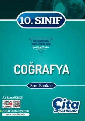 Çita Yayınları 10. Sınıf Coğrafya Soru Bankası - 1