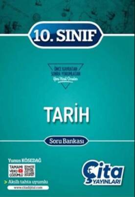 Çita Yayınları 10. Sınıf Tarih Soru Bankası - 1