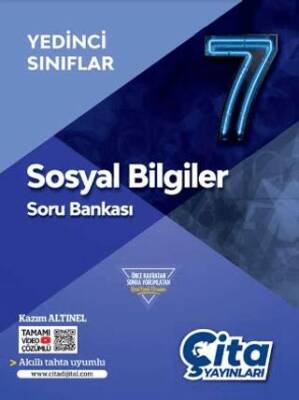 Çita Yayınları 7. Sınıf Sosyal Bilgiler Soru Bankası - 1