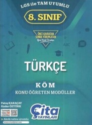 Çita Yayınları 8. Sınıf Türkçe Konu Öğreten Modülleri - 1