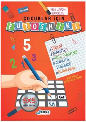 Çocuklar İçin Futoshiki 5 X 5 Orta Düzey - 1