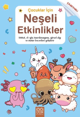 Çocuklar için Neşeli Etkinlikler- Çıkartmalı - 1