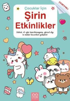 Çocuklar için Şirin Etkinlikler - Çıkartmalı - 1