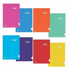 Cool Kareli 40 Yaprak Plastik Kapak Dikişli Defter Keskin Color - 1