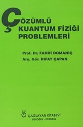 Çözümlü Kuantum Fiziği Problemleri - 1