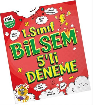 Dahi Olacak Çocuk Yayınları 1. Sınıf Bilsem 5`li Deneme - 1