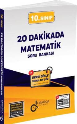 Dakika Yayınları 10. Sınıf Matematik Soru Bankası - 1