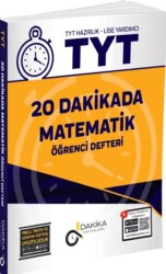 Dakika Yayınları TYT Matematik Öğrenci Defteri - 1