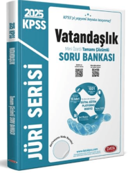 Data Yayınları 2025 KPSS Jüri Serisi Vatandaşlık Mini Özetli Tamamı Çözümlü Soru Bankası - 1